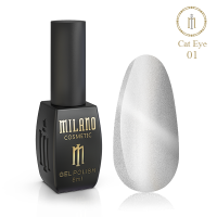 Гель лак Milano Cat eye crystal 01